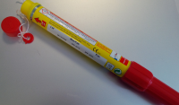 F.D.F Nautica Starklicht-Handfackel Elios Rot