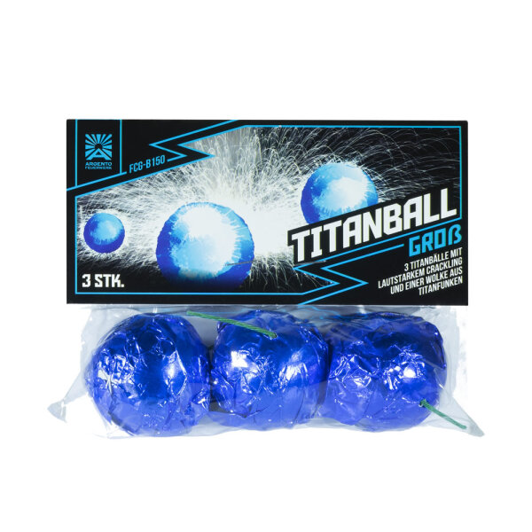 Argento Titanball Groß