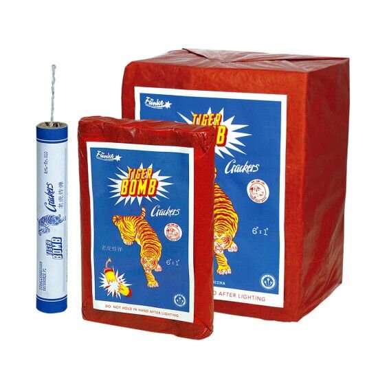 Funke Super-Böller II TigerBomb Edition Schinken mit 80 Stück