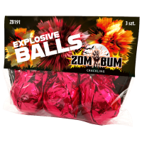 Zom Bum Crackling Explosive Balls