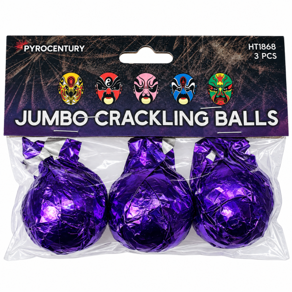 Jumbo Crackling Balls